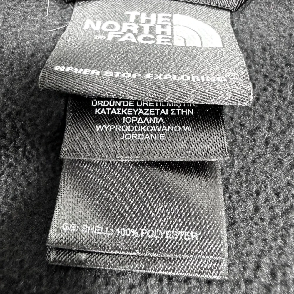 The‎ North Face Mens Fleece 1/4 Zip Pullover Black Medium Jordan